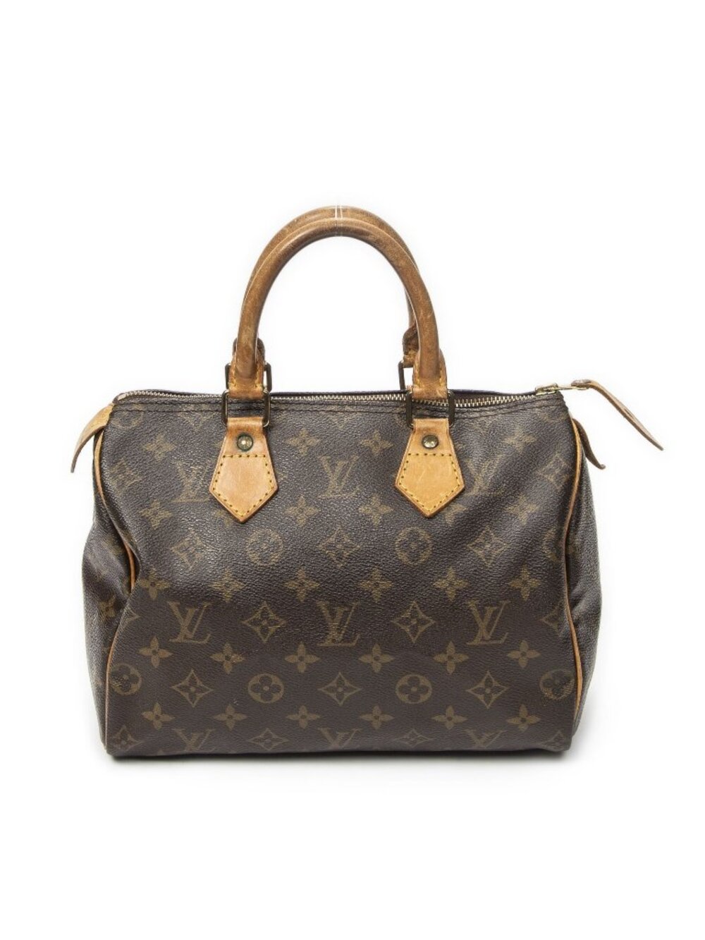 Louis Vuitton Speedy Brown Monogram Canvas Handbag